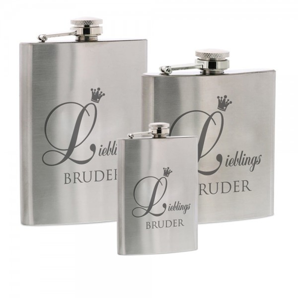 Flachmann Lieblings Bruder
