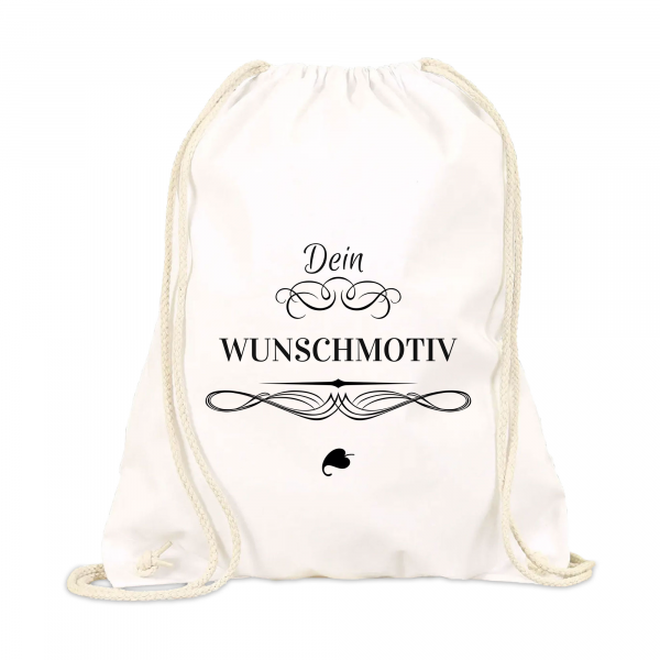 Personalisierbarer Brotbeutel / Brötchenbeutel aus Baumwolle