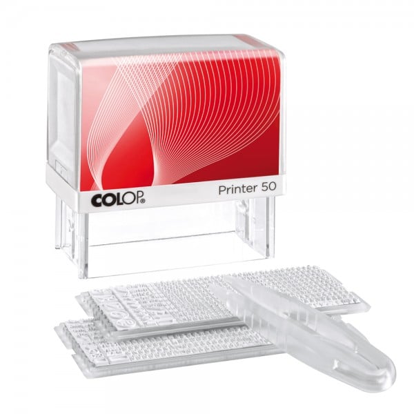 Colop Printer 50/2 SET (69x30 mm - 8 Zeilen)