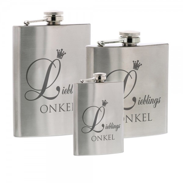 Flachmann Lieblings Onkel