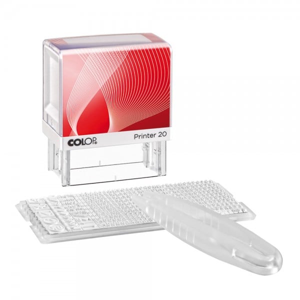 Colop Printer 20/1 SET (38x14 mm - 4 Zeilen)