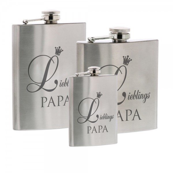 Flachmann Lieblings Papa